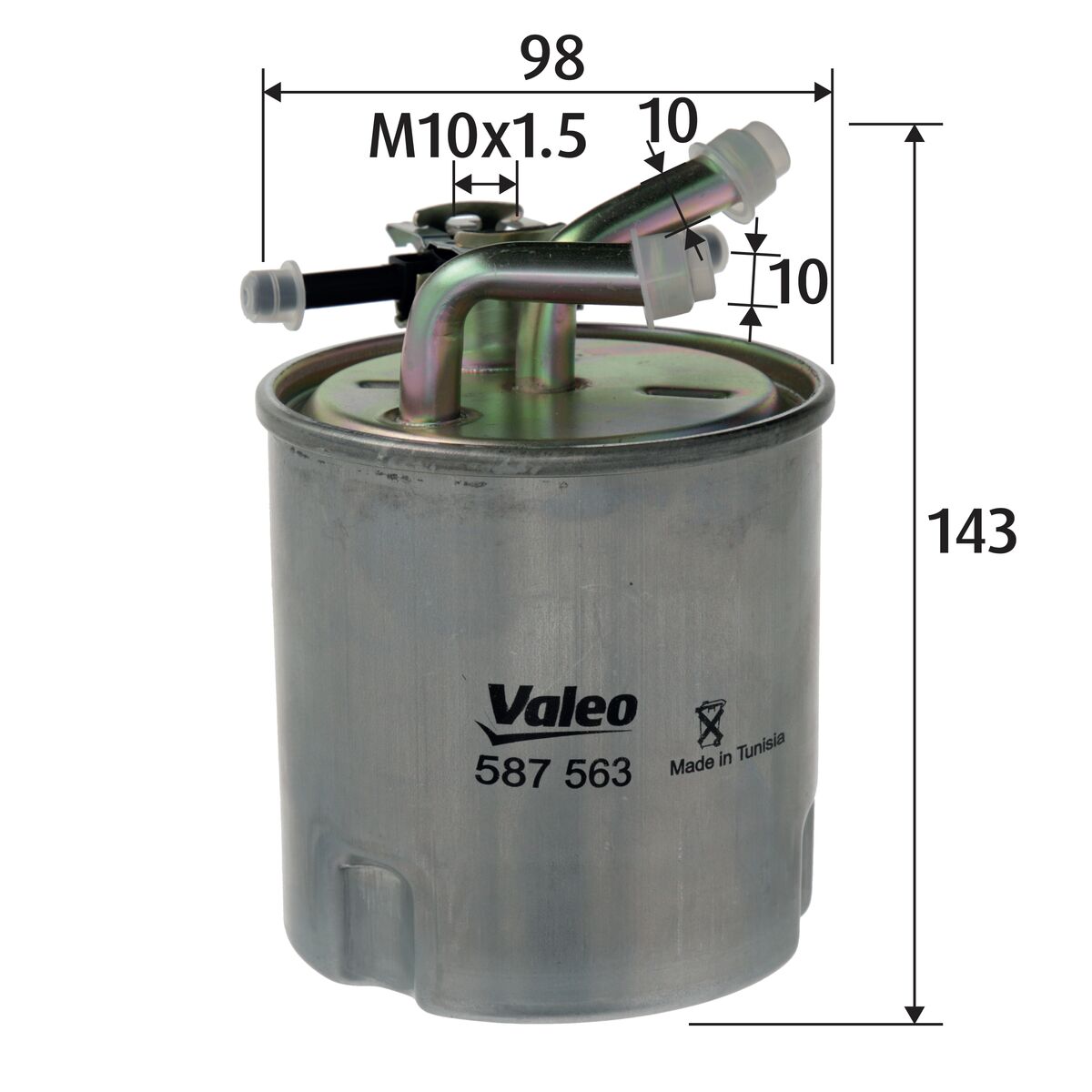 VALEO 587563 Fuel Filter...